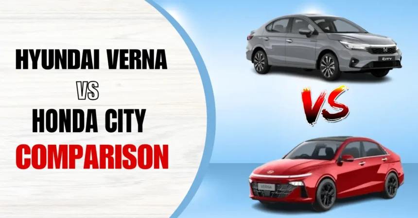 Hyundai Verna vs Honda City comparison