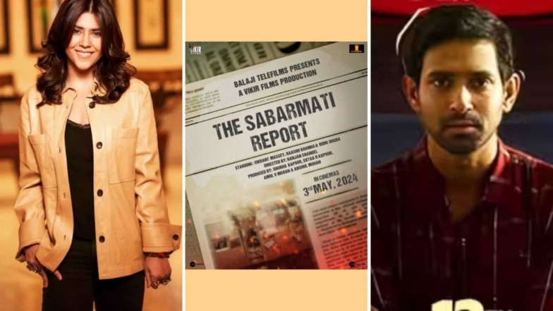 विक्रांत मैसी अब एकता कपूर की 'द साबरमती रिपोर्ट' में अभिनेत्री रिद्धि डोगरा के साथ अभिनय करेंगे।