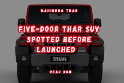 five-door Thar SUV